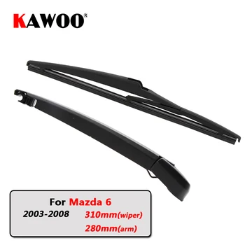 

KAWOO Car Rear Wiper Blade Blades Back Window Wipers Arm For Mazda 6 Hatchback (2003-2008) 310mm Auto Windscreen Blade