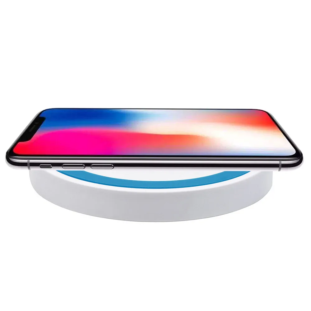 Wireless Chargers Ultra-thin Qi Wireless Charger Power Charging Pad For Iphone XS / XS Max / XR Chargeur Induction Voiture#20