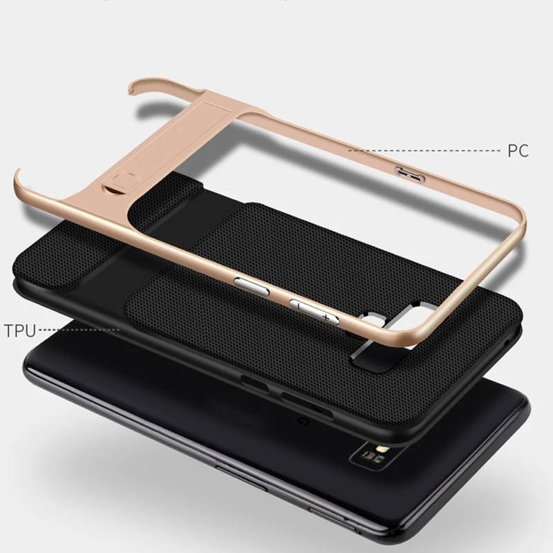 Чехол CAPSSICUM с откидной ножкой для Samsung Galaxy Note 9 чехлы из поликарбоната силиконовый