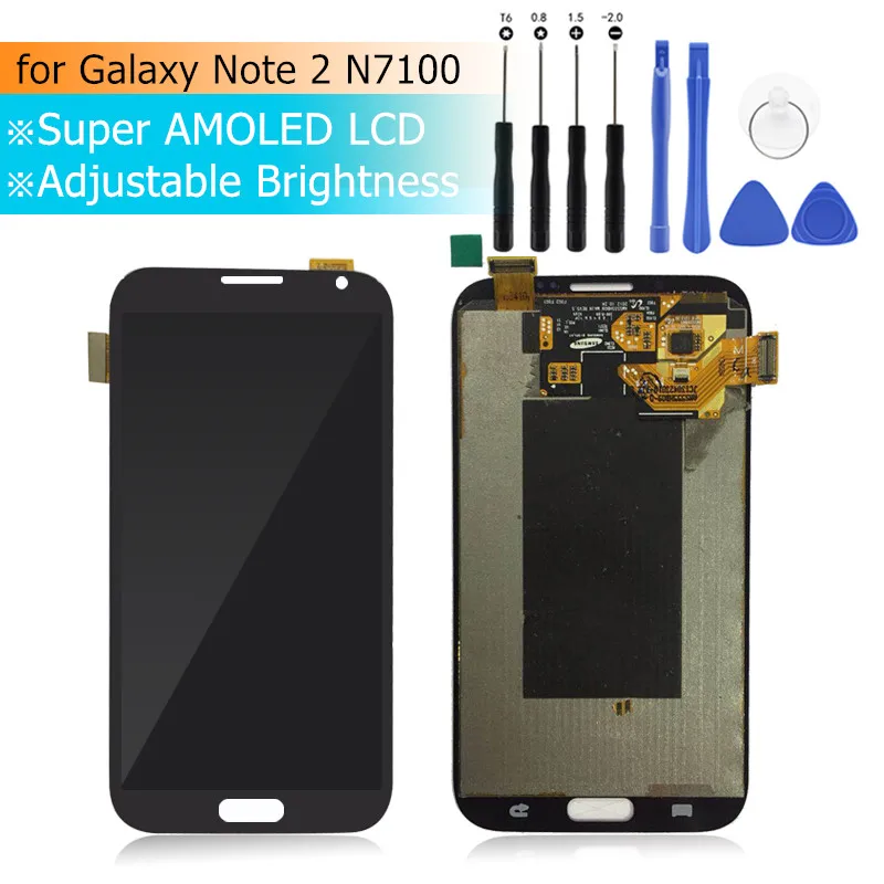 

for Samsung Galaxy Note 2 LCD Display Touch Screen Digitizer Assembly LCD Display for Galaxy Note2 N7100 N7105 T889 i317 i605