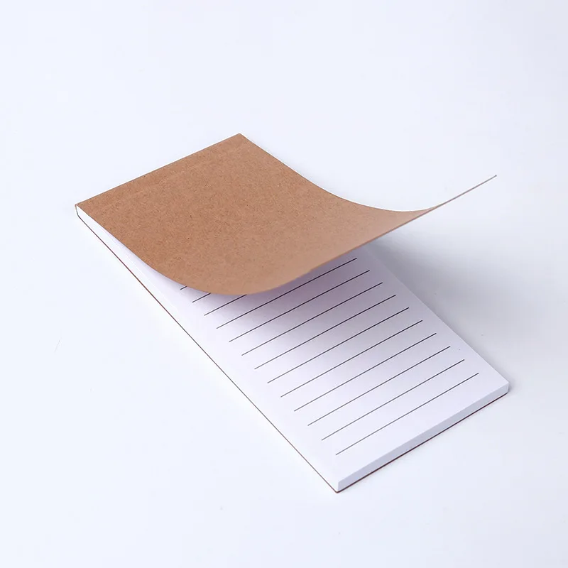 Карманный крафт-бумага Блокнот для заметок канцелярские Скрапбукинг заметки для создания списка слезоточивый контрольный лист блокнот - Цвет: B