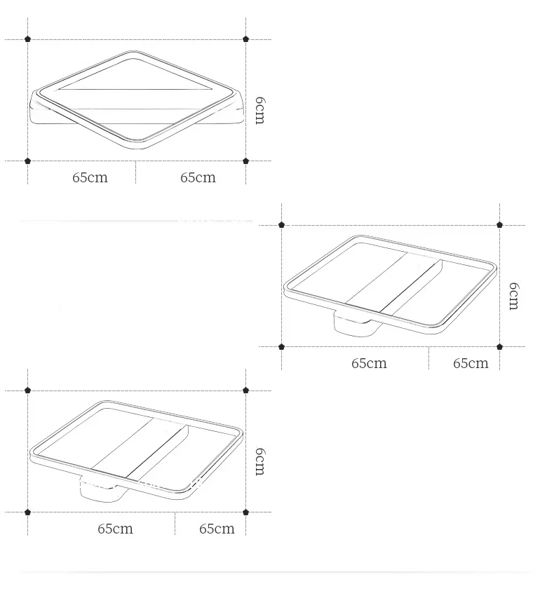 DX Classic Square Led Ceiling Lights (4)