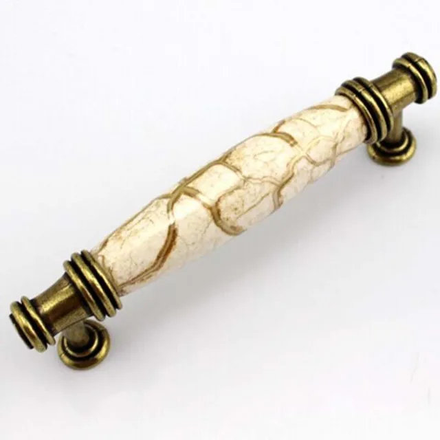 96mm Europa armadio da cucina classica maniglie Marmo vena ceramica ... 96mm Europa armadio da cucina classica maniglie Marmo vena ceramica ...