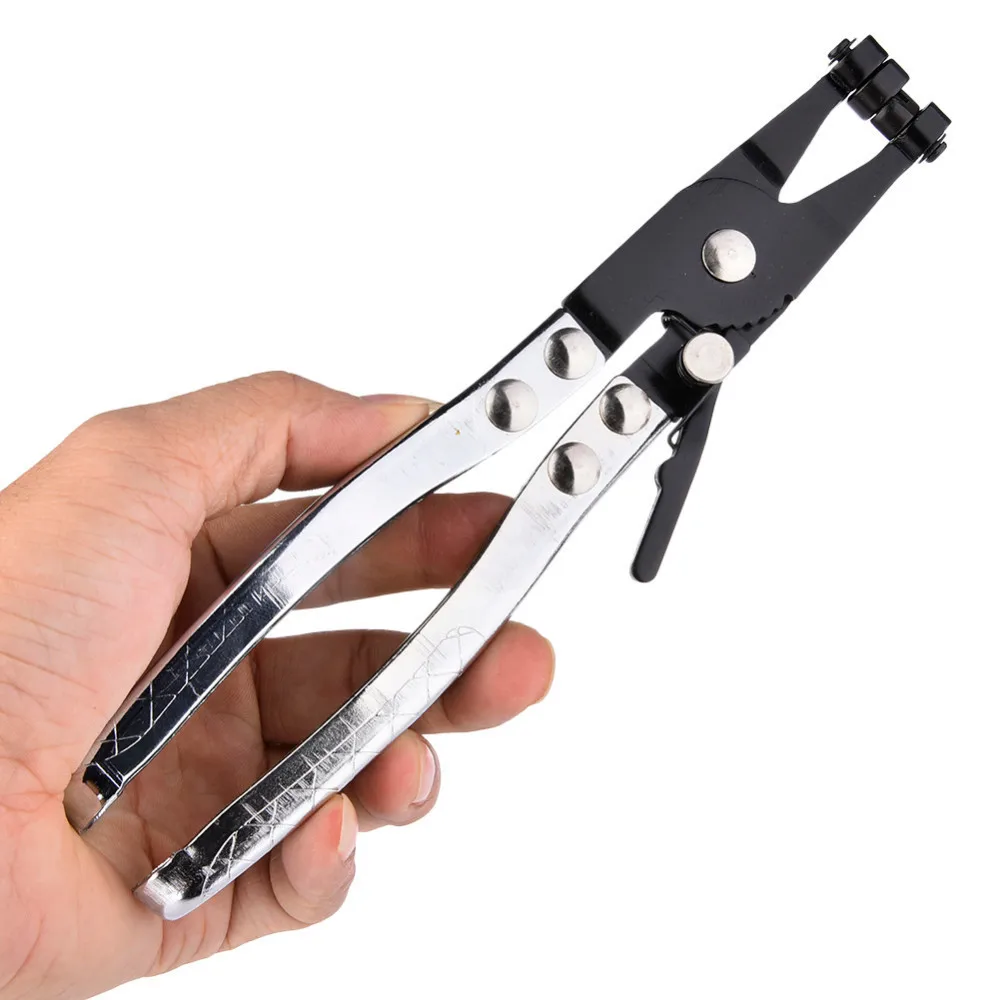 

45# Steel Calipers Straight-Type Throat Tube Pliers Water Pipes Clamps Auto Motorcycle Clamp Filter Calipers Car Repair Tool Kit