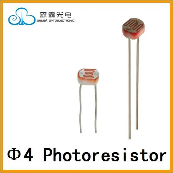 Фотопроводящие ячейки cd 4 мм/фоторезистор/датчик LDR/резистор управляющий