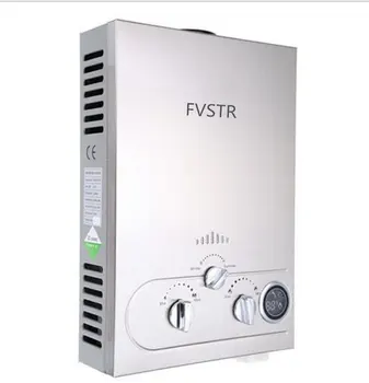 

(RU FREE SHIPPING) 8-12l 100% Quality 8l Lpg Gas Instant Hot Water Heater Propane Stainless Tankless Wash Shower Boiler