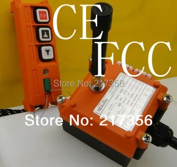 

F21-2S(include 1 transmitter and 1 receiver) 2 Channels 1 Speed Hoist crane remote control wireless radio Uting remote control