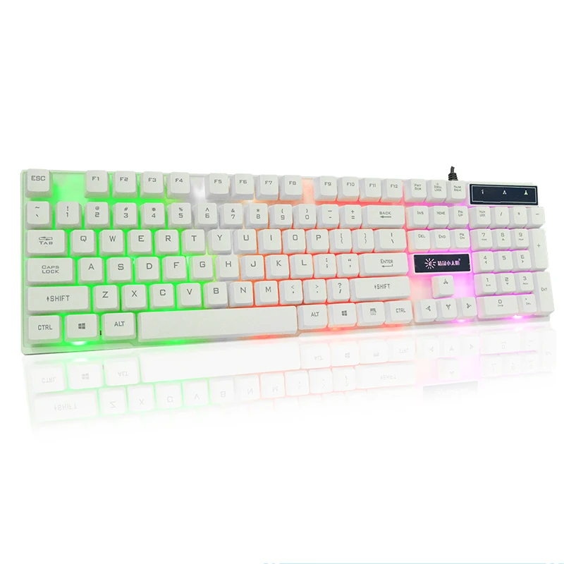 Игровая клавиатура SUNROSe Teclado Gamer 3 цвета русский/английский плавающий