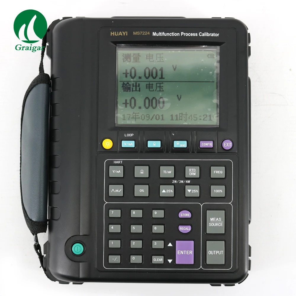 US $655.96 Free Shipping MS7224 Multifunction Process Calibrator RTD Thermocouple Process Calibrator