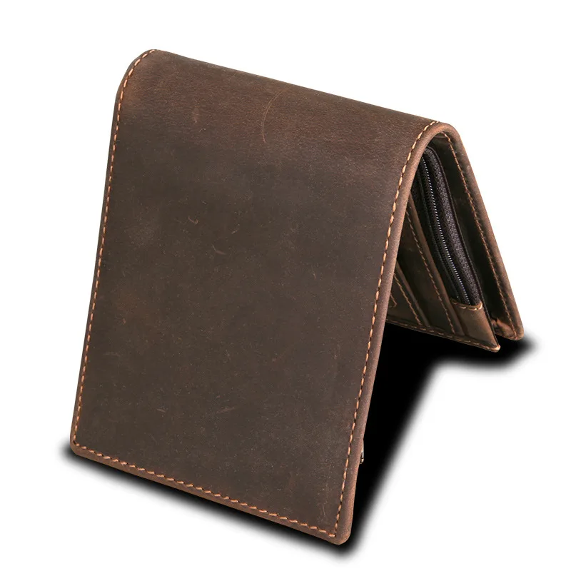 RFID Blocking Men Wallets Vintage Cow Genuine Leather Wallet Male Handmade Custom Dollar Price Coin Purse Short Wallet carteira RFID Blocking Men Wallets Vintage Cow Genuine Leather Wallet Male Handmade Custom Dollar Price Coin Purse Short Wallet carteira