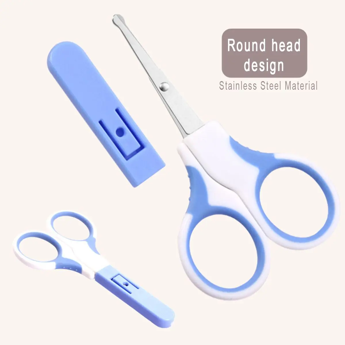 6Pcs/Set Baby Infant Kids Nail Hair Health Care Grooming Brush Comb Scissors Kit Grooming Brush Kit Baby Care