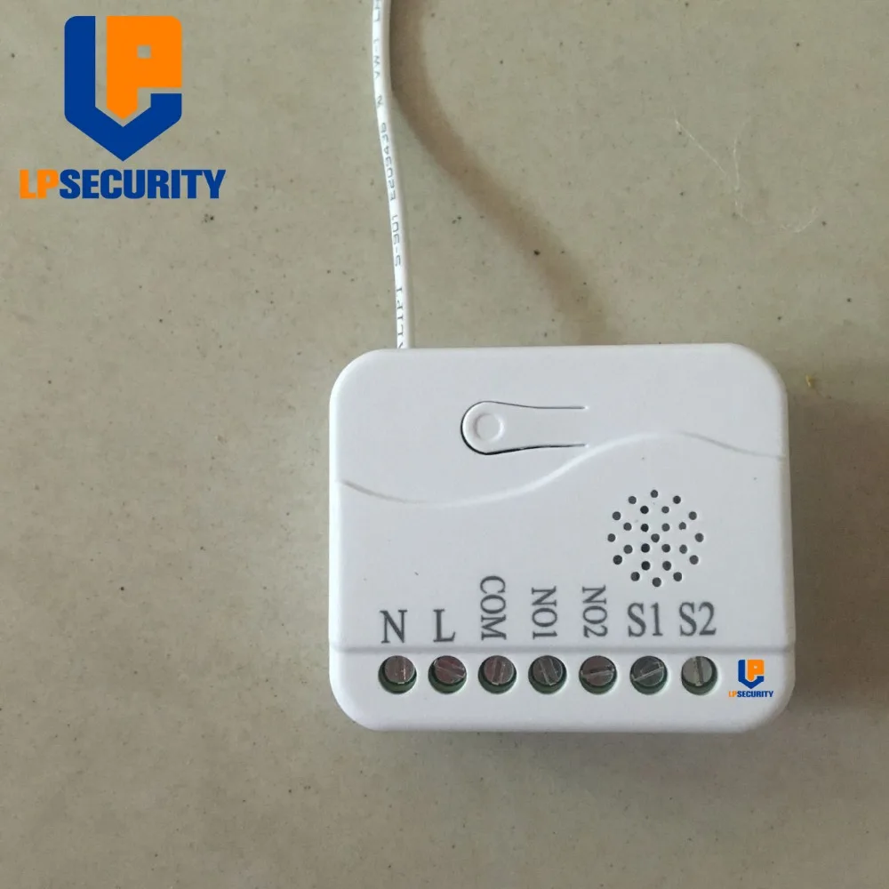 LPSECURITY умная домашняя система TZ74 вкл/выкл zwave релейный модуль переключателя с