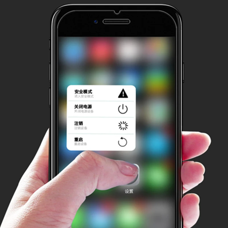 50 шт Мягкий протектор экрана из закаленного стекла для iphone 7 8 6 6S Plus X 0 1 мм 9H