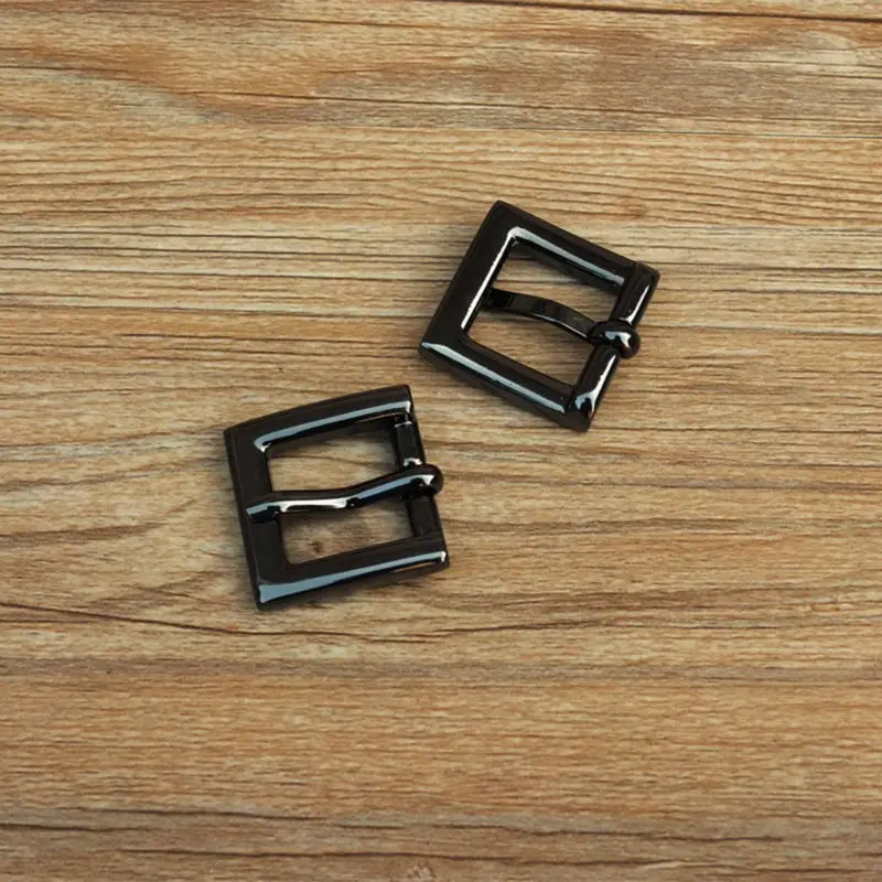 Leather Craft Hardware Pin Buckle Used For Handbag GUN Finish 15mm Belt