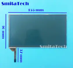 6,5 дюйма 155*90 мм для надписей от руки на экране поляризующая пленка поляризатор Для gps цифровой навигации с сенсорным экраном панели