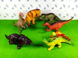 6 шт./лот Игрушечные лошадки динозавры moled тираннозавр рекс фигурки динозавров детские развивающие Игрушечные лошадки Обувь для мальчиков