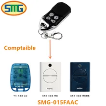 3pcs After Market FAAC XT4 433 RC compatible remote control for T4 433 LC replace RFAC4 free shipping