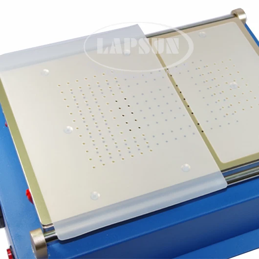 

2pcs/Lot 11" & 7" inch Silicon Pad with Hole for Mobile Phone Pad LCD Touch Screen Separator Machine Built-in Vacuum Pump