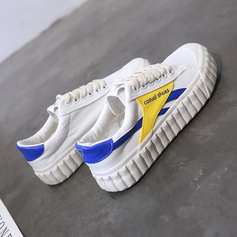 

Women's flat 2019 new spring canvas shoes casual shoes women's shoes casual fashion