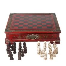 1 набор складной шахматный деревянный Шахматный набор принадлежности для шахмат шахматная доска для детей шахматная доска
