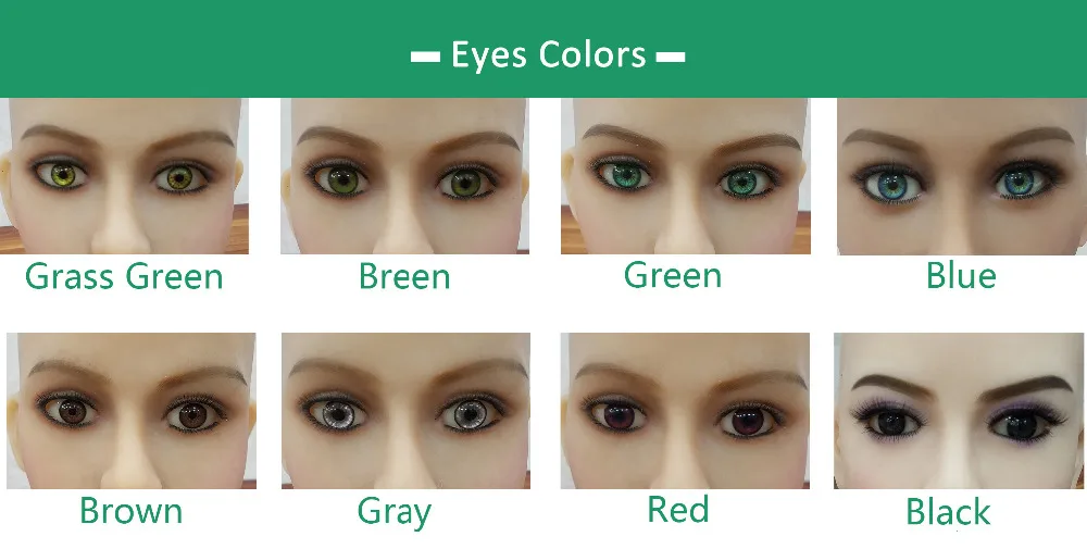 Options Eyes Colors