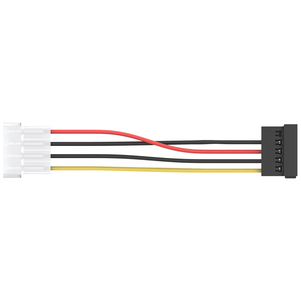 Robotsky 4 Pin IDE Molex Female до 2 из 15 Pin Female Serial ATA SATA адаптер жесткого диска HDD мощность жесткие диски кабель питания