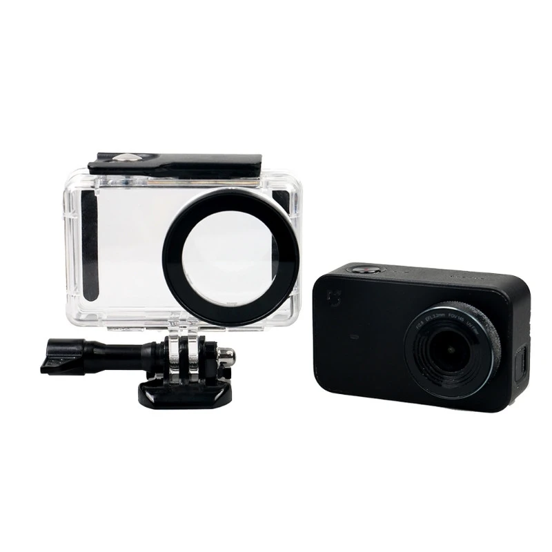 

Waterproof Housing Case Mount Kit For Xiaomi Mijia Mini 4k Action Camera New