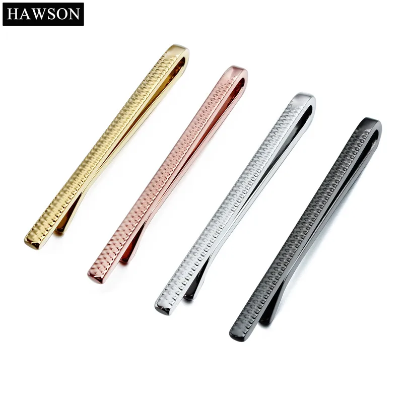 Tanie Mini 4 sztuk zestaw spinka do krawata w kształcie litery U krawat Pin Pack z pudełkiem męskie akcesoria