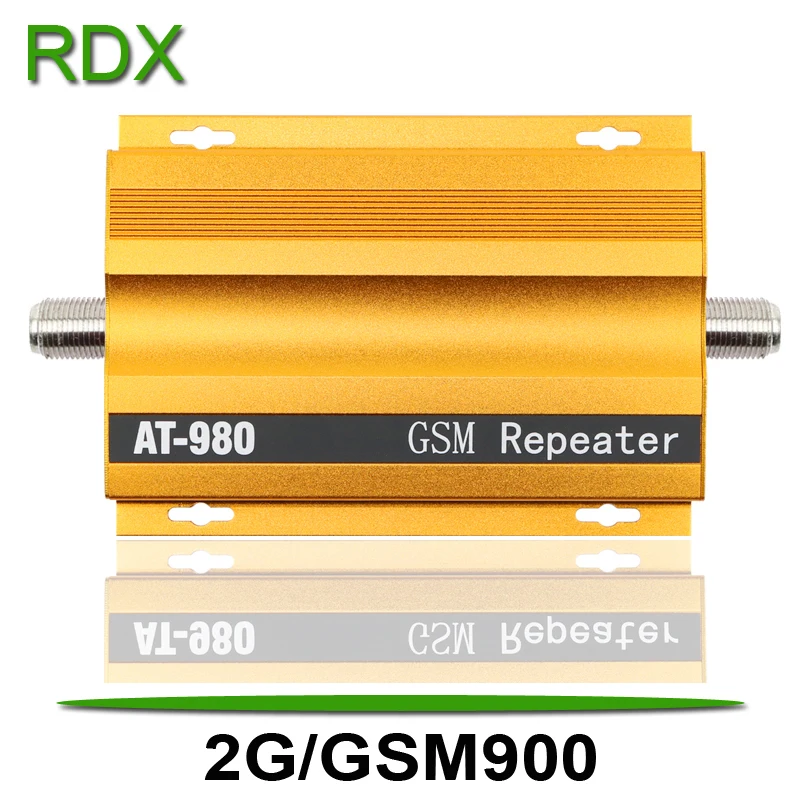 

Cellphone GSM Booster AT980 New 2G GSM900 MHz Signal Repeater Amplifier for Mobile Phone GSM900MHz Gold Color With High Quality