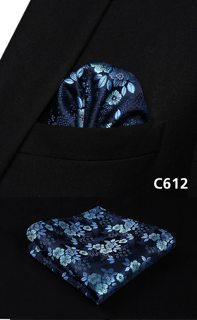 Цветочный Для мужчин Silk Pocket Square Hanky Свадебная вечеринка платок # C6 платок классический свадьбу