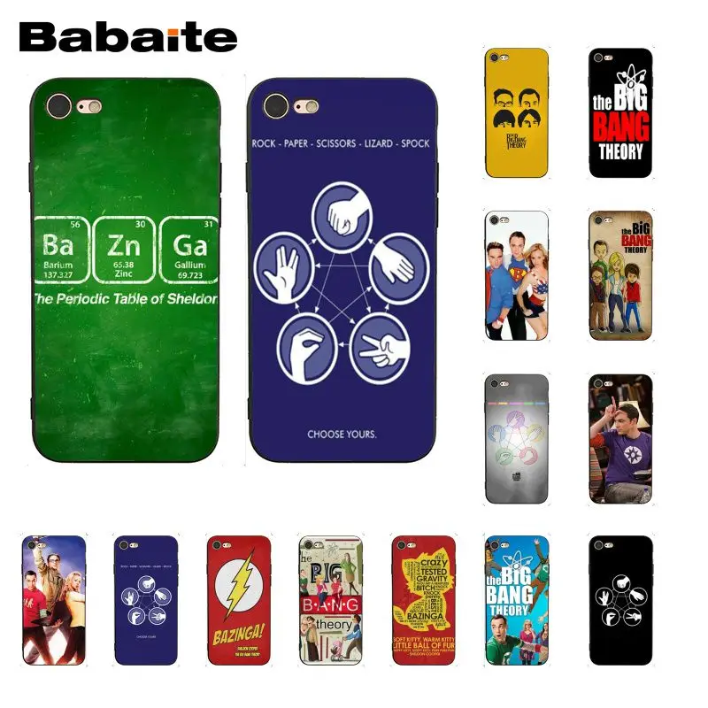 

Babaite The Big Bang Theory Phone Case for iphone 11 Pro 11Pro Max 8 7 6 6S Plus X XS MAX 5 5S SE XR