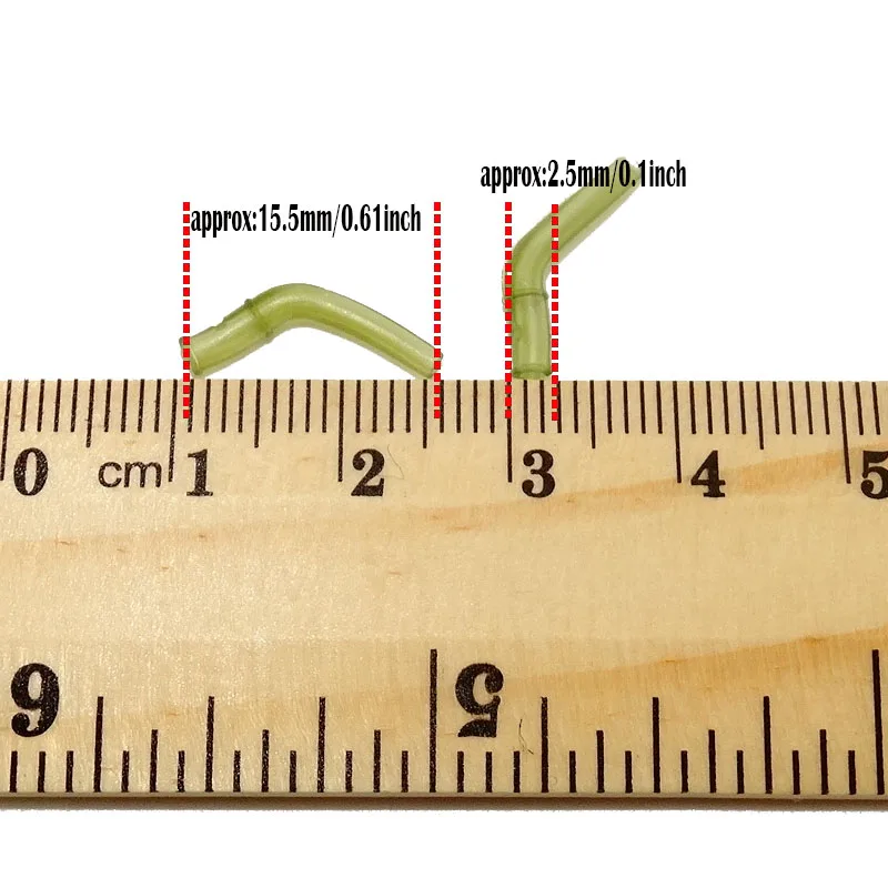 15/30 шт для рыбалки на карпа, изогнутые резиновые Кембрики на крючке рукав выравниватель линии Анти клубок трубки линии стартует волос комплектующие для буровой установки терминала снасти