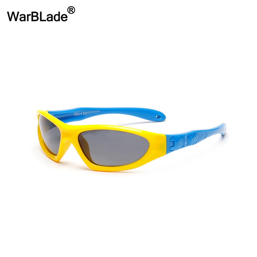 

2024 Kids Baby Safety Polarized Sunglasses TAC Child Sun Glasses Girl Boys Outdoor Goggles Polaroid Sunglass Infant WarBLade