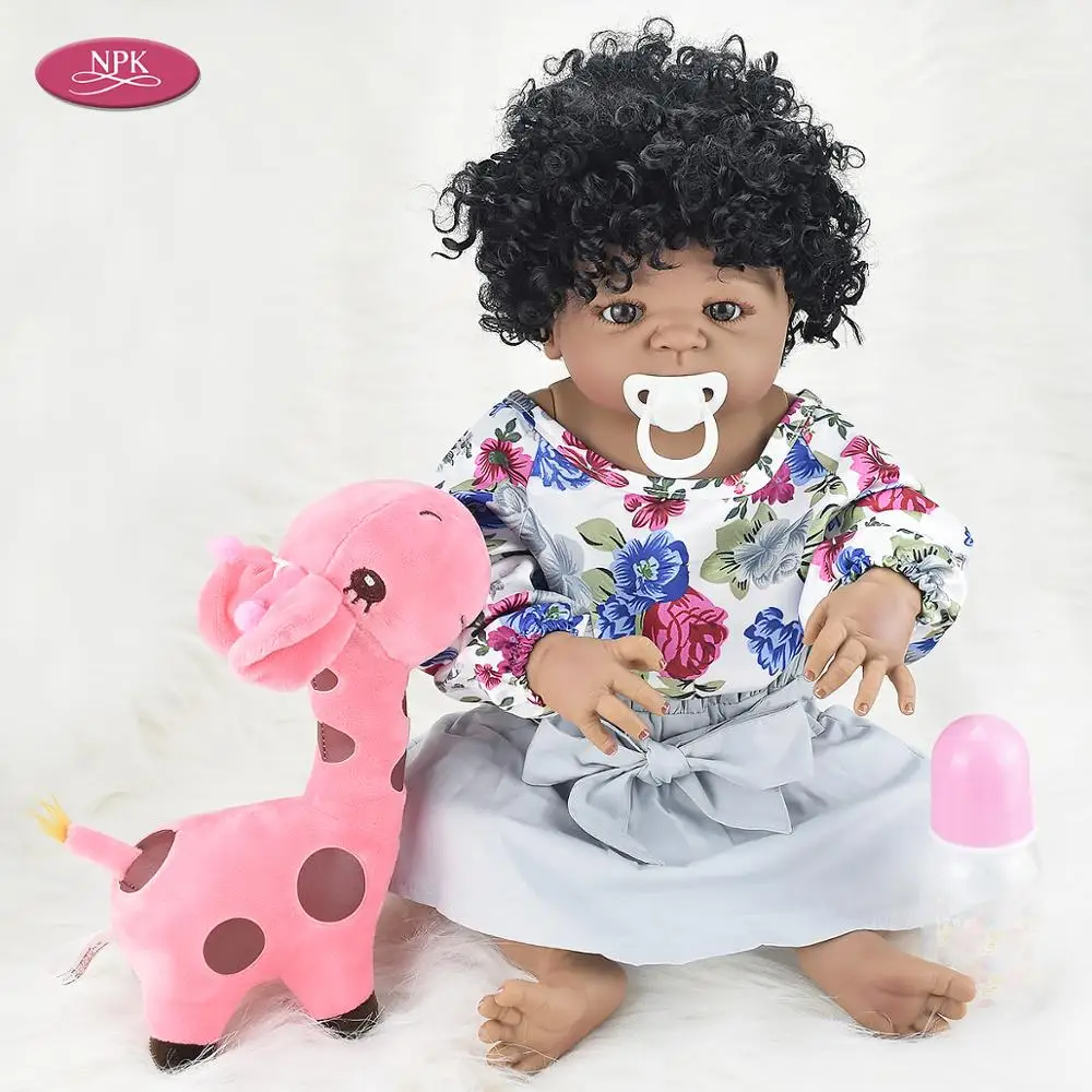 

NPK Reborn Girl Baby Doll Full Silicone Body Dolls Bathe Toys Lifelike Princess Reborn Toddler Fashion Doll Brinquedo Menina