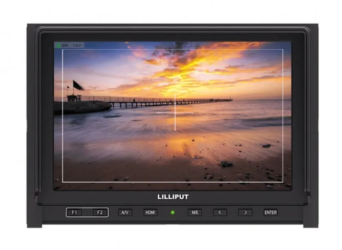 US $269.00 NEW LCD Monitor LILLIPUT 339 7in IPS 1280800 CameraTop LCD Field Monitor With BuiltIn Battery HDMI AV Input For Camera