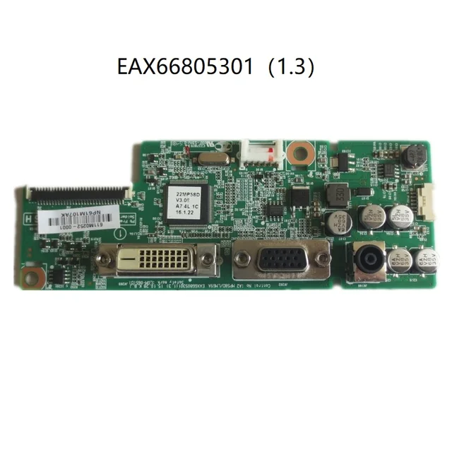 EAX66805301(1.3) Driver board For 22MP58D 22LM69A Good Working Tested