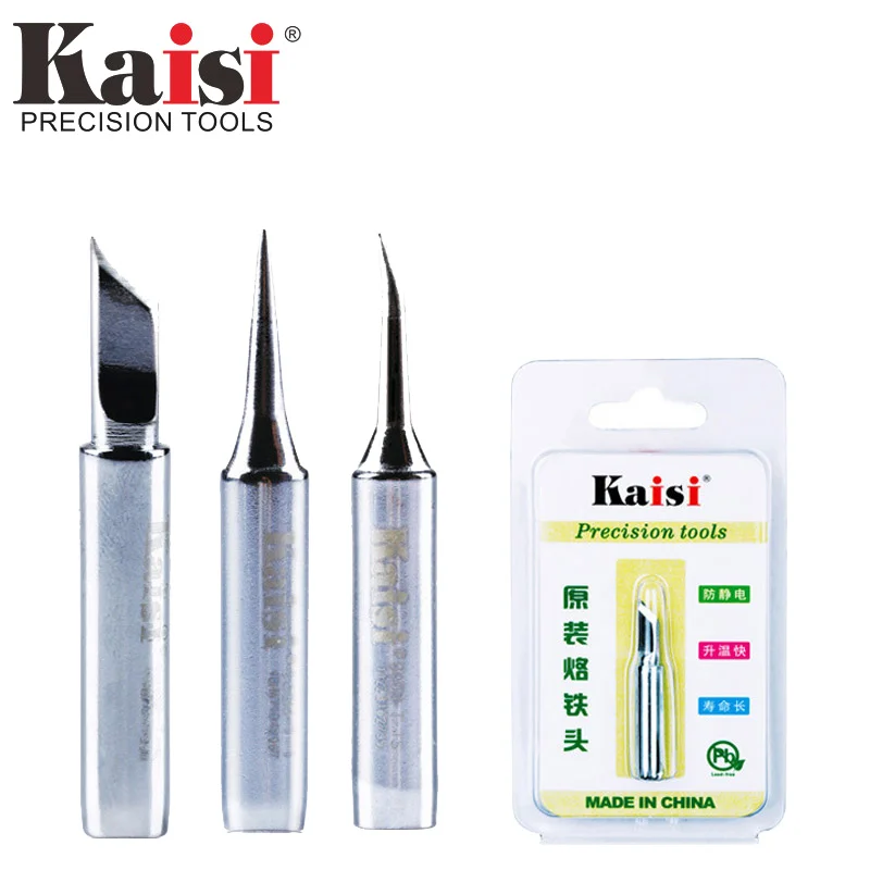 Паяльник Kaisi 900M паяльник 936 наконечники для паяльника T IS Black Edition подковка с