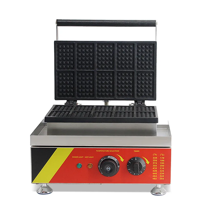 110V 220V Non-stick Multifunctional Electric Square Waffle Maker Machine Commercial Electric Muffin Square Waffle Baking Machine 110V 220V Non-stick Multifunctional Electric Square Waffle Maker Machine Commercial Electric Muffin Square Waffle Baking Machine
