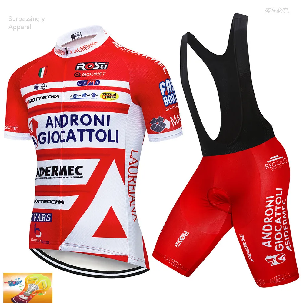 

Pro ANDRO Cycling Jersey Sets Bicycle Jersey Shirts 16D Gel Padded Shorts Cycling Clothing Sets MTB Mountain Bike Clothes Jersey