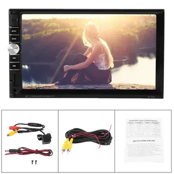 

7inch Double Din Car Multimedia Player Audio Stereo FM Radio Touch Screen (with camera) central multimidia accesorios automovil