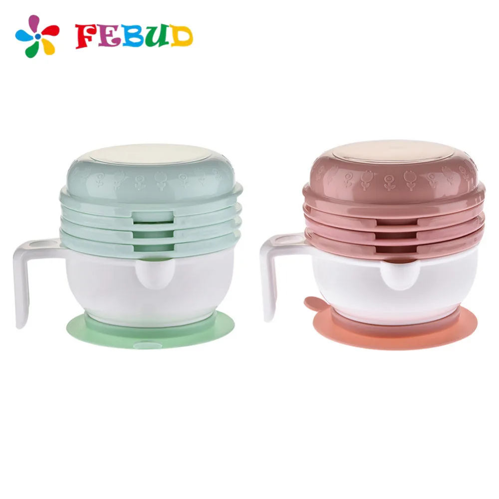 New Multifunctional Baby Complementary Food Grinder Manual Food