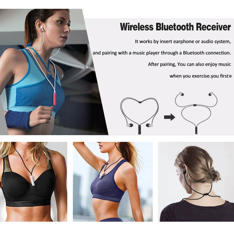 YOU FIRST Bluetooth наушники Спортивная беспроводная гарнитура Беспроводные Наушники с