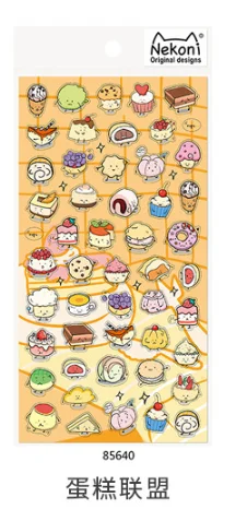 1pcs kawaii stationery stickers little cute animaldiary decorative