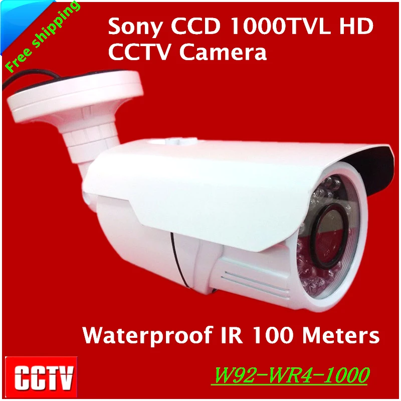 Newest Arrival! Sony CCD 1000TVL HD CCTV Camera Waterproof Outdoor