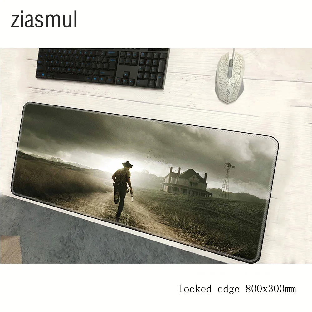 The Walking Dead Game Pad Mouse Più Economico Computer Gamer Mouse Pad 800X300X2Mm Padmouse Stampa Hd Mousepad Tappetini Ergonomici Per Ufficio