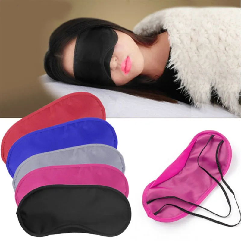 10pcs Eye Mask Sleeping Eye Cover Blindfold Soft Potable Eyeshade CPAP