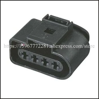 

10SET 1J0973724 auto wire female male connector automotive plugs car terminal socket cable rubber 4Pin connector DJ7045-3.5-21