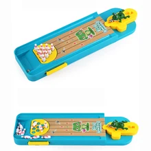 Мини-настольная игра в боулинг, забавная домашняя Интерактивная настольная спортивная игра для родителей и детей, игрушка в боулинг, развивающий подарок для детей