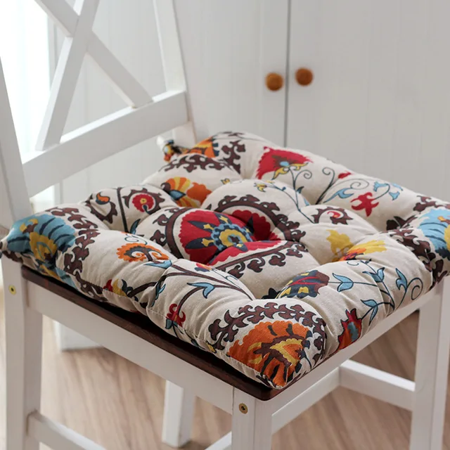 Mediterranean Style Tatami Mats Home Furnishing Cloth Chair Seat Mediterranean Style Tatami Mats Home Furnishing Cloth Chair Seat Cushion Floor Cushions