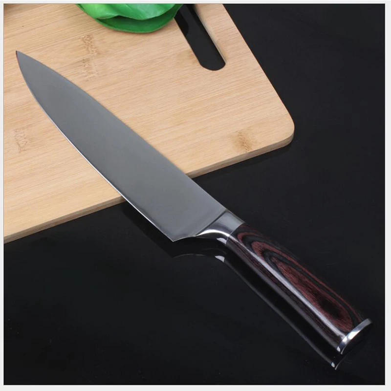 8 Inch high quality Very sharp Chef knife 7CR17Mov stainless steel